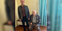 Сергей Савченко в преддверии праздника навестил жителя блокадного Ленинграда - Газета Илецкая Защита